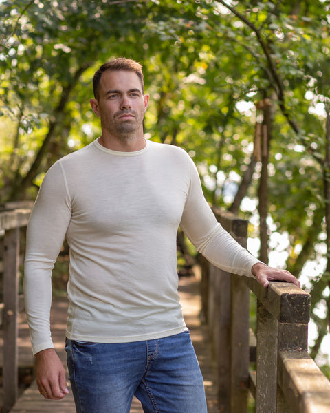 Men's 160 Thermal Long Sleeve Crew Natural