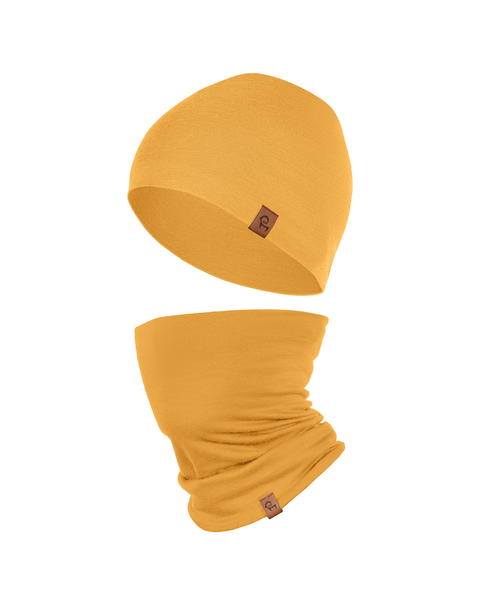 Kids' Merino Wool Neck Gaiter & Beanie 2-Piece Set