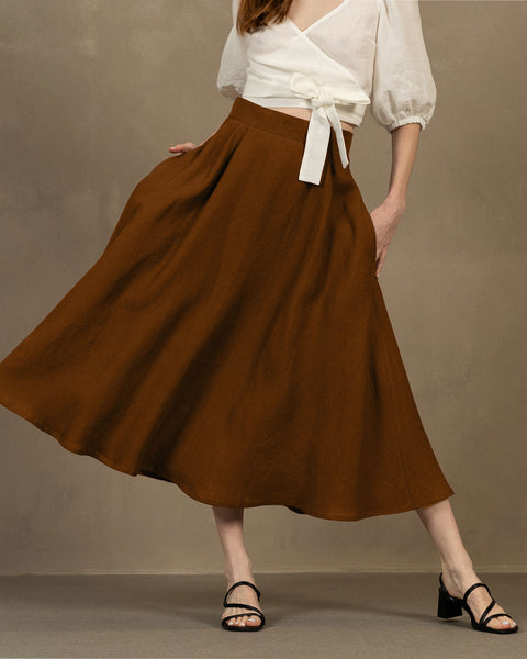 Linen Skirt Evelyn