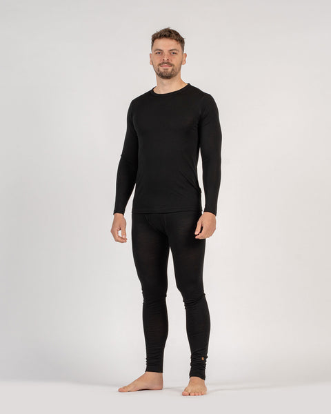 Men's 160 Base Layer Set Black
