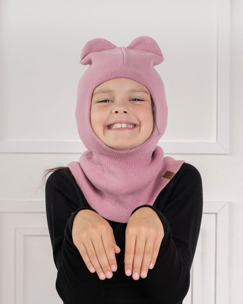 Kids' Knit Balaclava Cotton