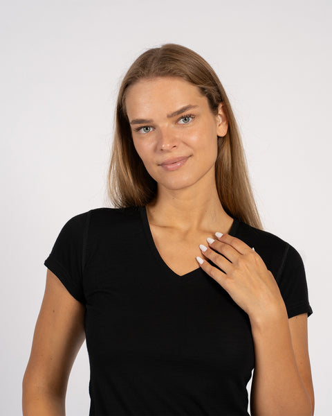 Women's Slim Fit V-Neck Tee