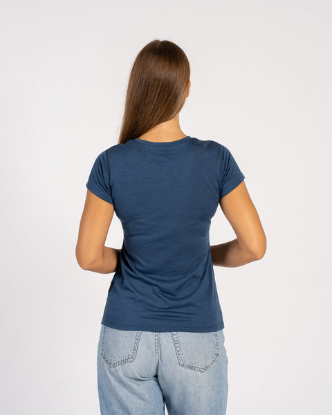 Women's Slim Fit V-Neck Tee