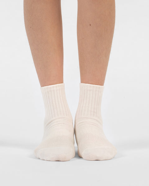 Kids' Natural Cotton Crew Socks