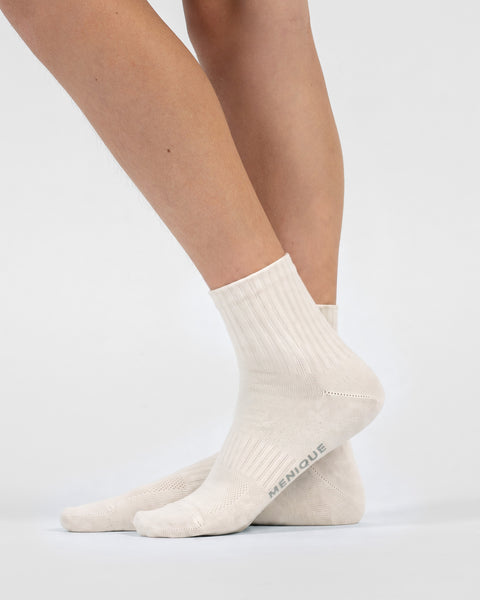 Kids' Natural Cotton Crew Socks