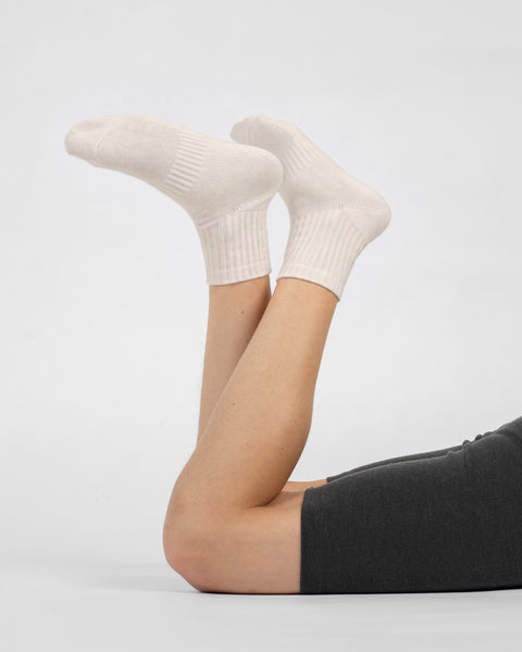 Kids' Natural Cotton Crew Socks