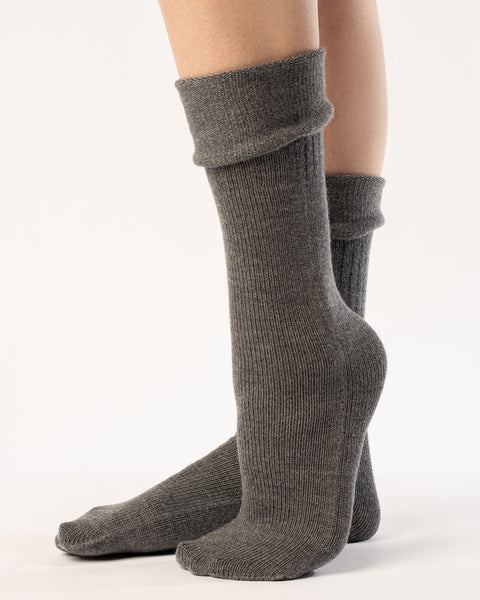 Women's Socks 3-Pack Black/Creamy beige/Dark gray