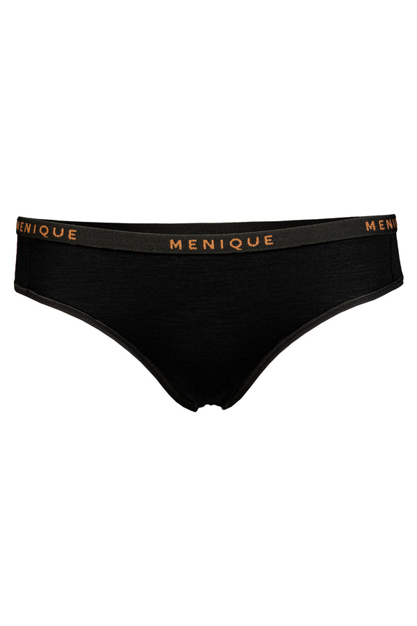 Women's Merino Bikini Briefs Black