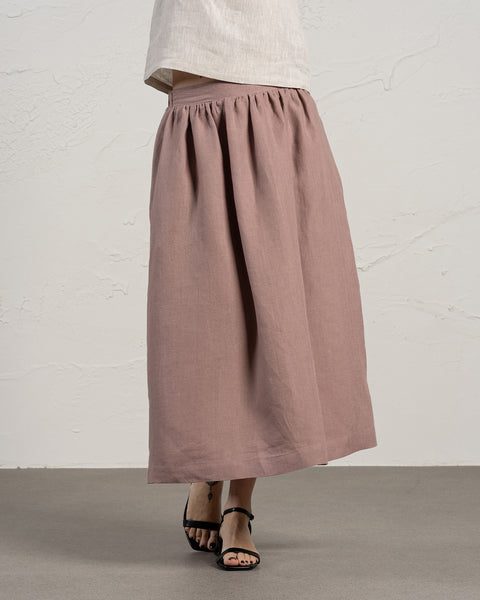 Maxi Skirt Sophia Faded Rose