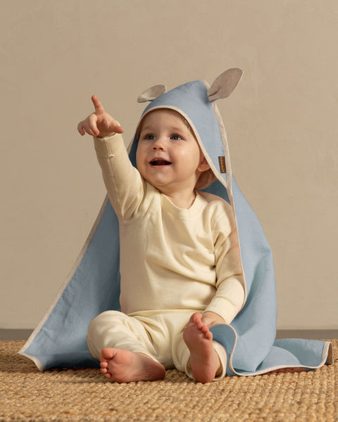 Linen Baby Towel with Ears