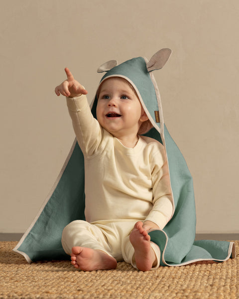 Linen Baby Towel with Ears