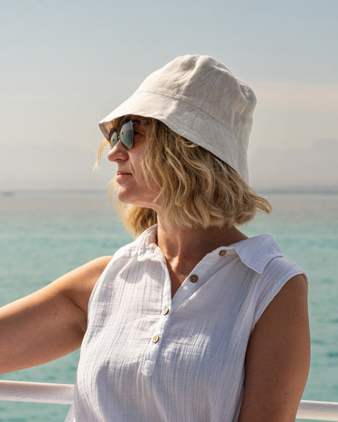 Linen Bucket Hat