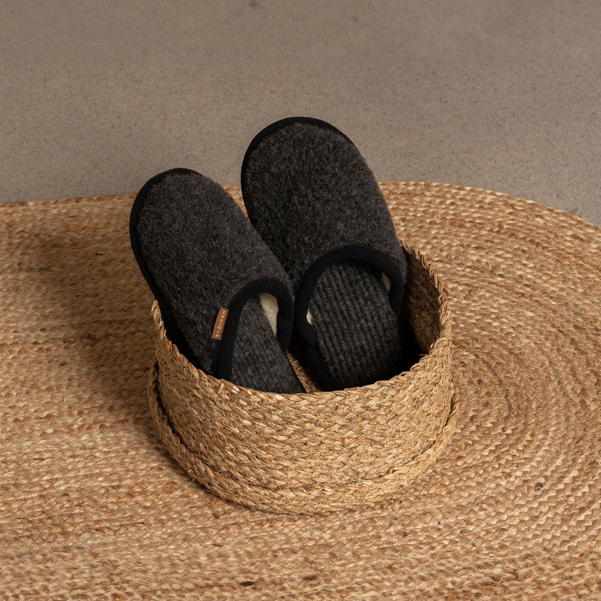 Merino wool slippers mens on sale