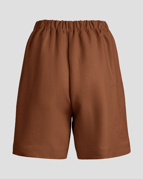 Packshot showing the back of shorts.