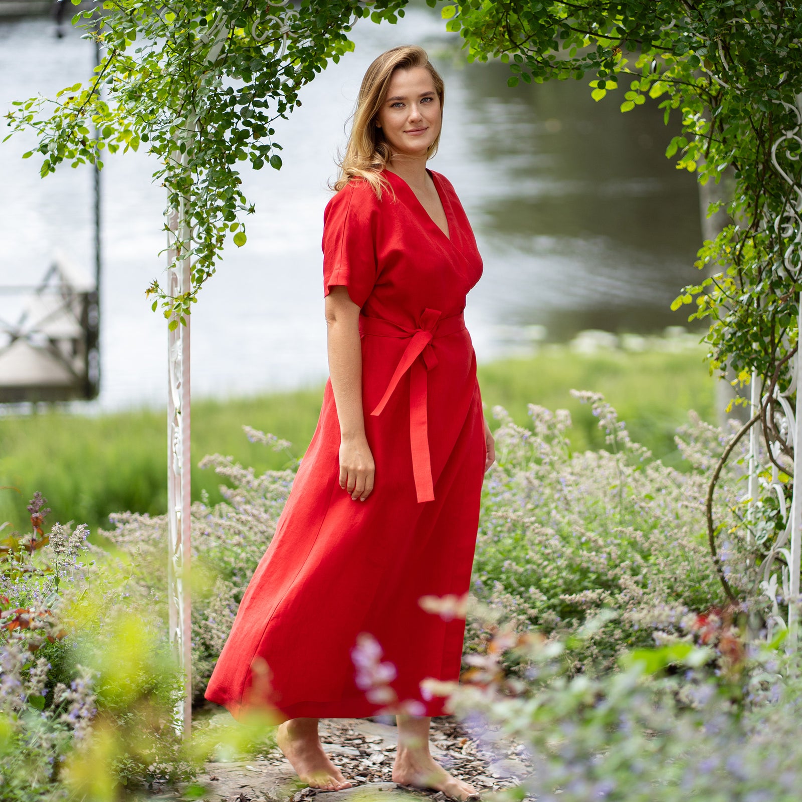 Maxi Wrap Dress Eleanor