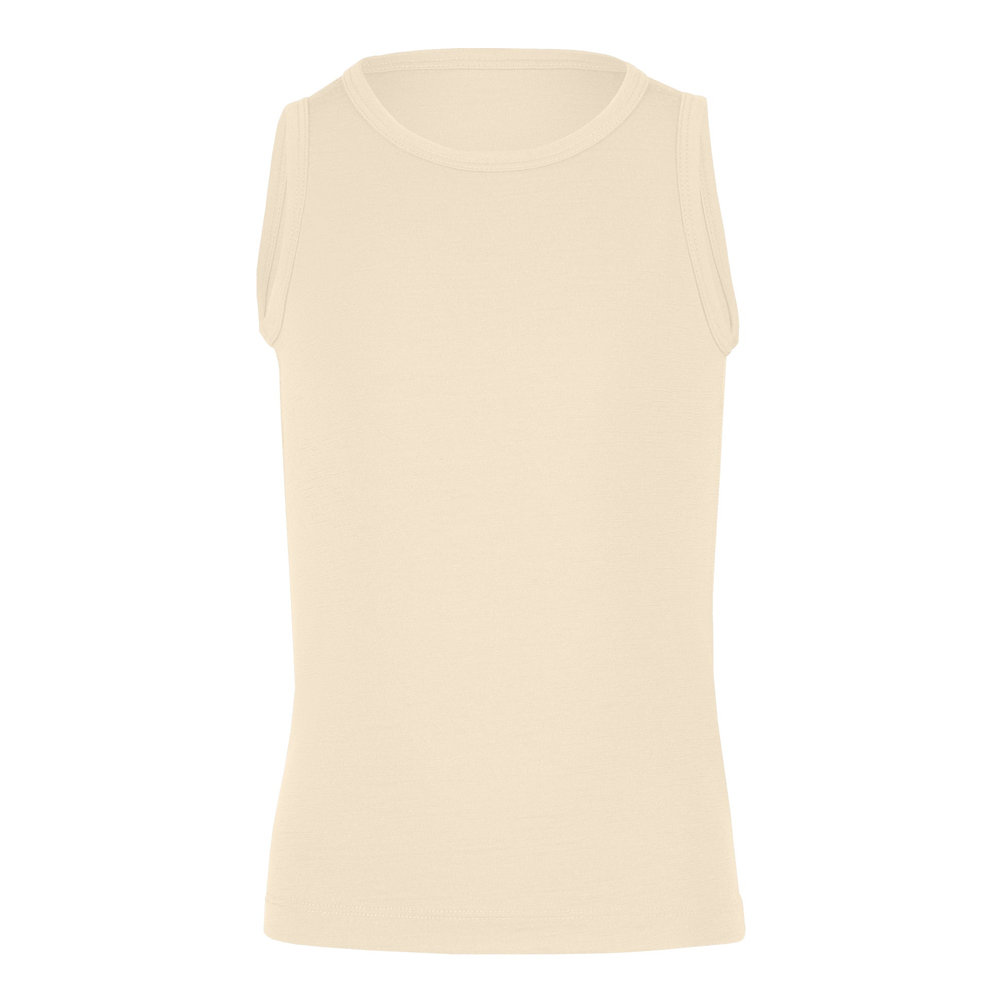 Kids Merino 160 Sleeveless 160gsm Natural