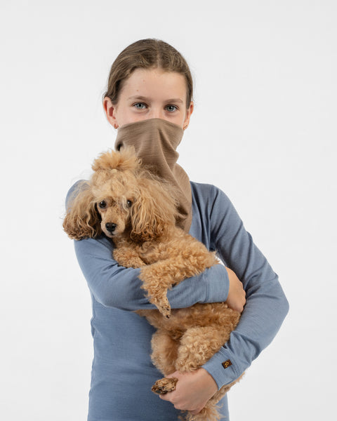 Kids' Merino Bandana Scarf &amp; Neck Warmer