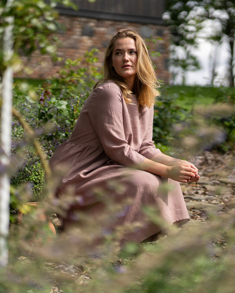 Smock Dress Lucy Faded Rose