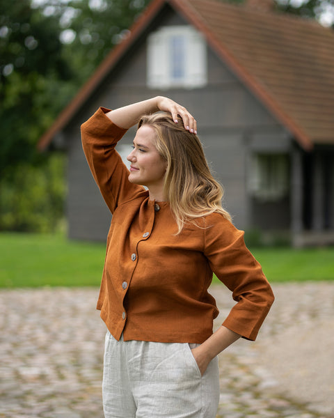 Blazer Jacket with Buttons Alice