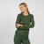 Women's 160 Long Sleeve & Bottoms 2-Piece Dark Green