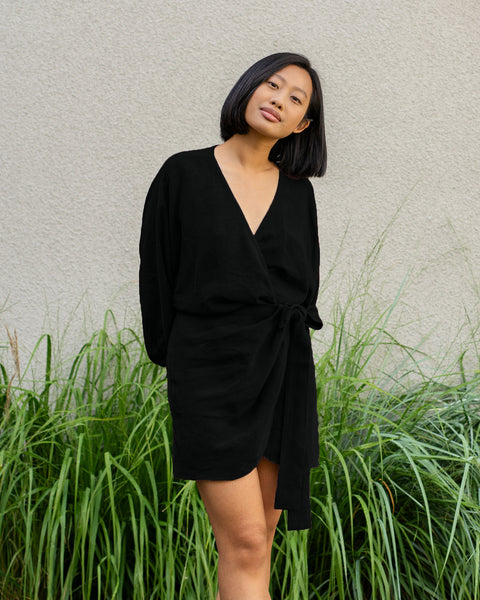 Tulip Wrap Dress Daisy