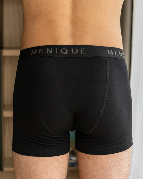Men Merino Short Boxer Briefs 3-Pack