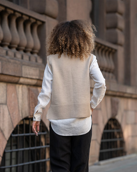 Women&#39;s Merino Wool Vest Isla