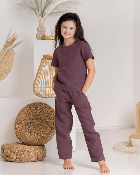 Kids&#39; Linen Pants Mini DAKOTA