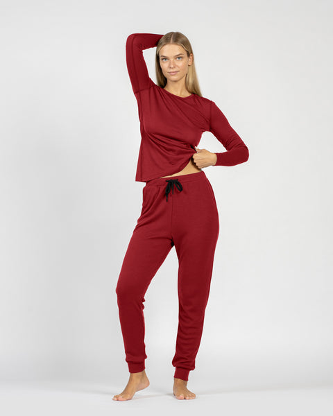 Women&#39;s Long Sleeve Top &amp; Joggers Set