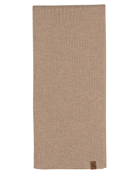 Women&#39;s Knit Scarf Merino Beige