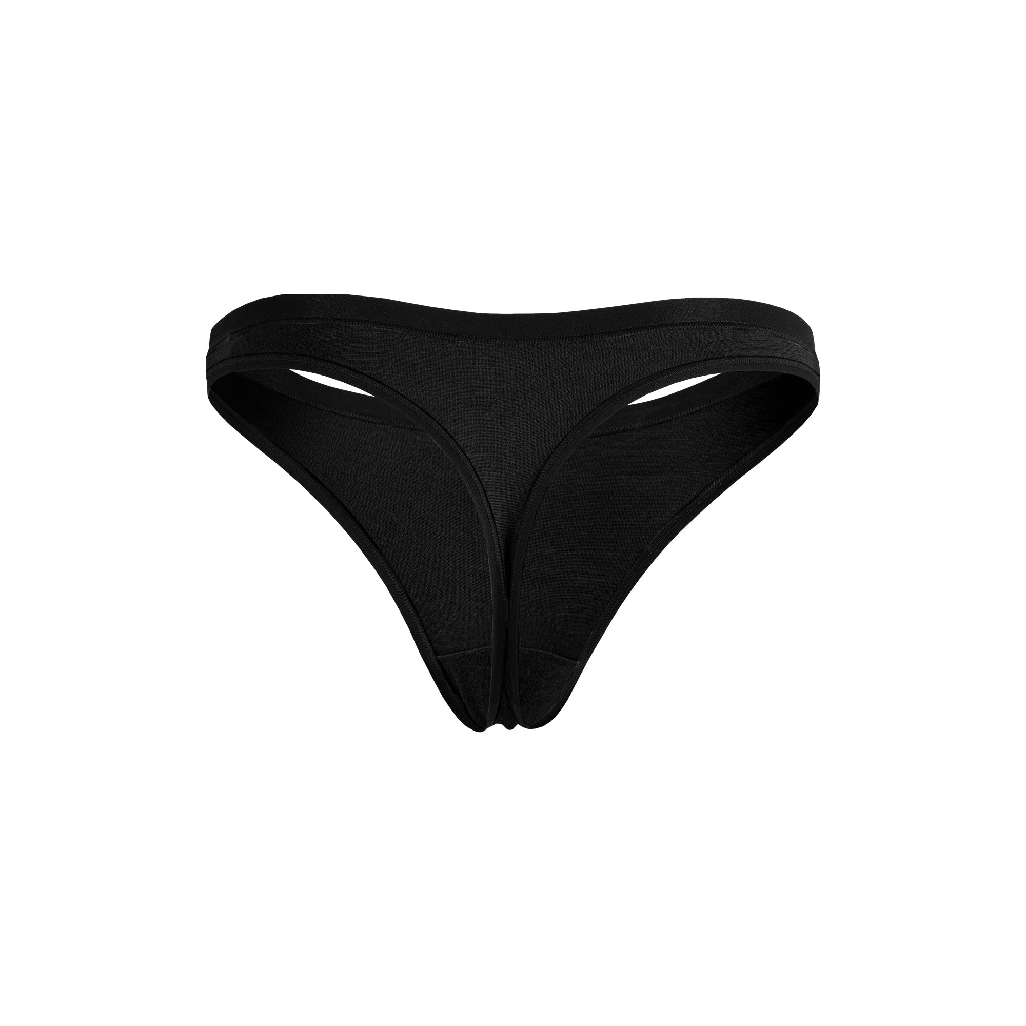 Women Thong Briefs 2-Pack Black