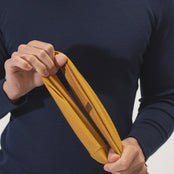 Men's Merino Neck Gaiter Yellow