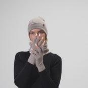 Merino Fingerless Liner Gloves for Women