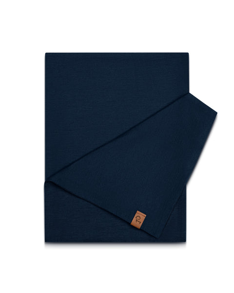 Women&#39;s Merino Scarf Dark Blue