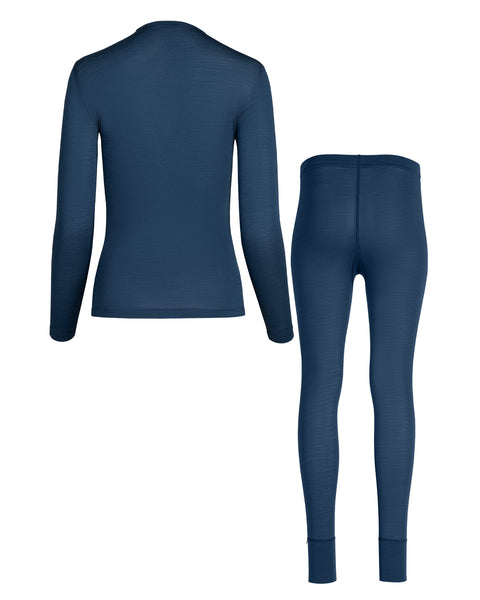 Women&#39;s 160 Long Sleeve &amp; Bottoms 2-Piece Denim