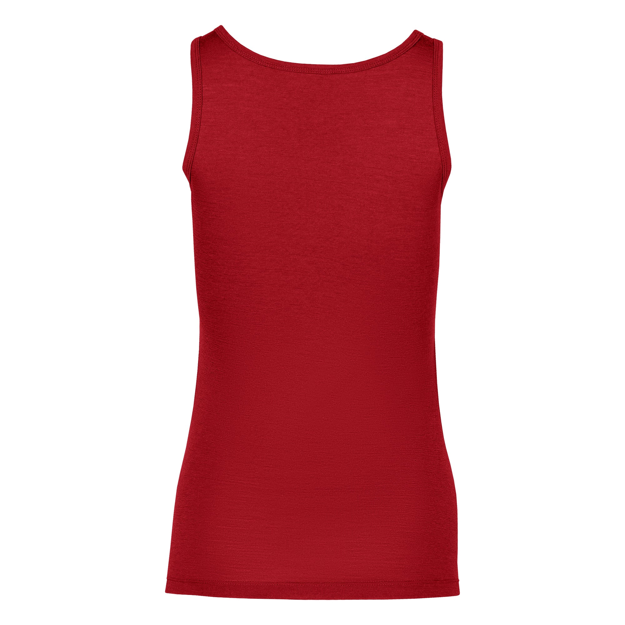 Women's Merino Tank Top Royal Cherry Front