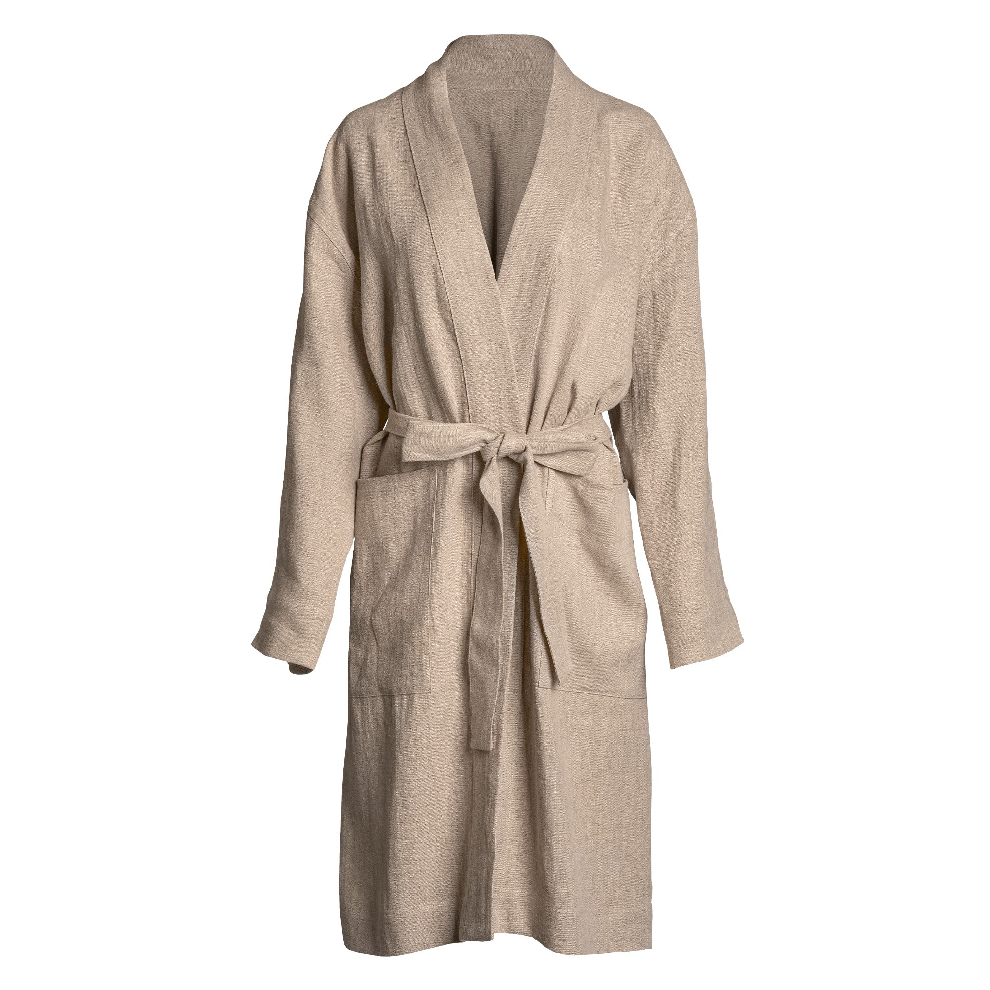 Women's Linen Bath Robe