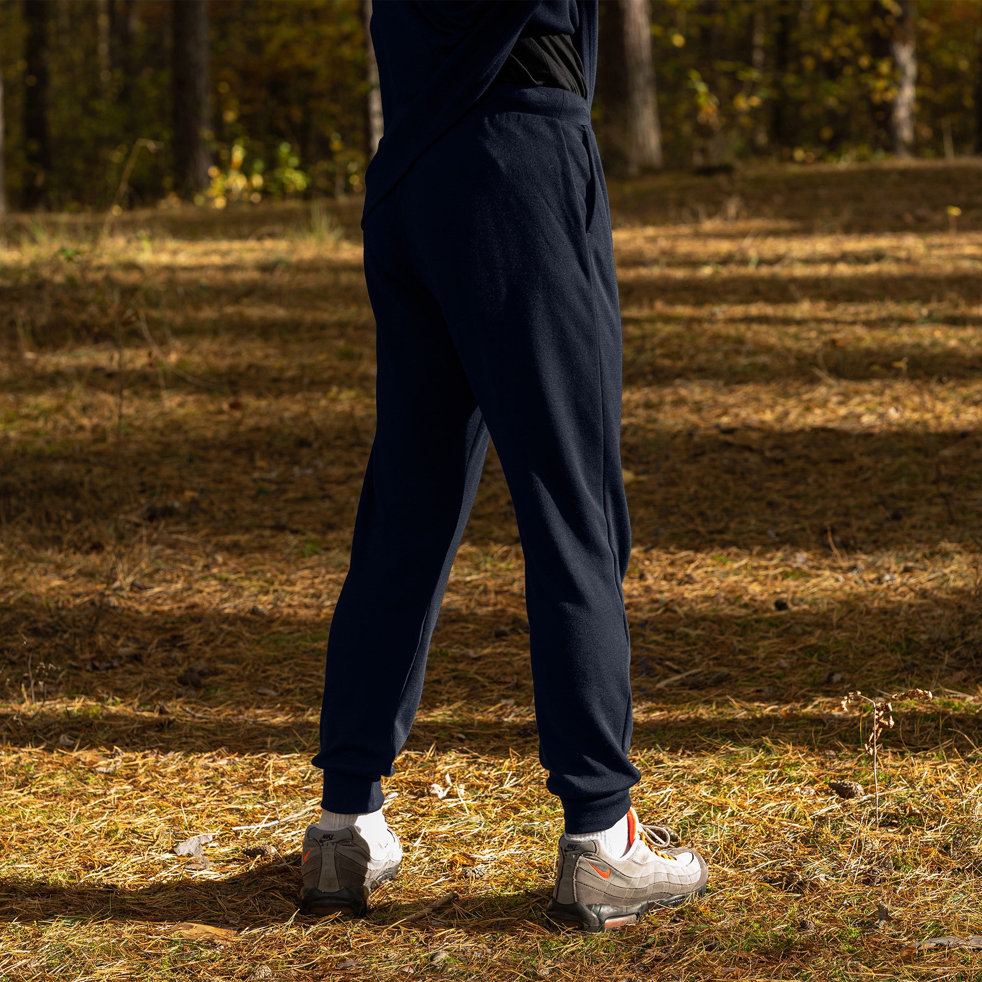 Blue sales jogger sweatpants