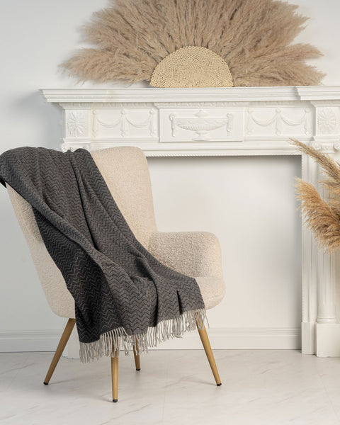 Cashmere &amp; Merino Wool Blanket Verona