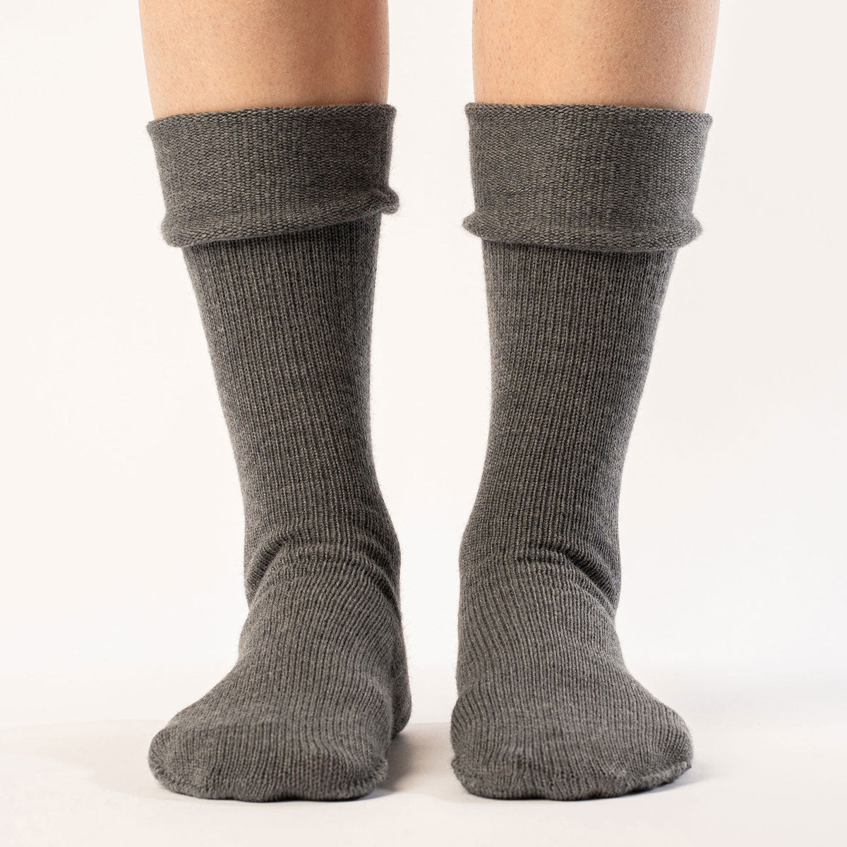 Women's Knit Socks Merino Dark Gray