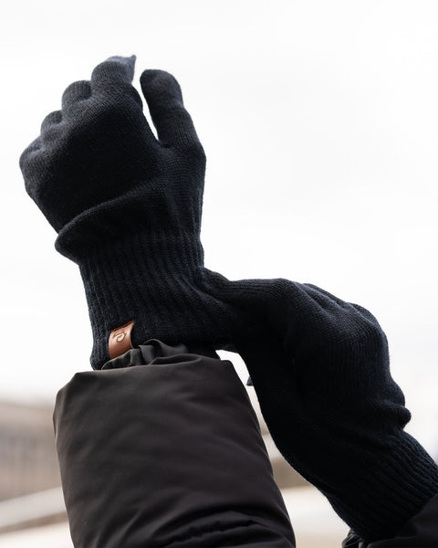 Women&#39;s Gloves Knitted Merino