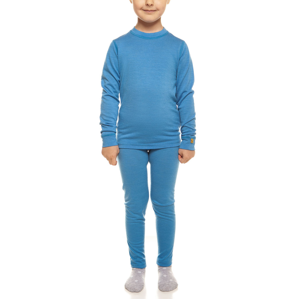 Light blue long 2025 underwear